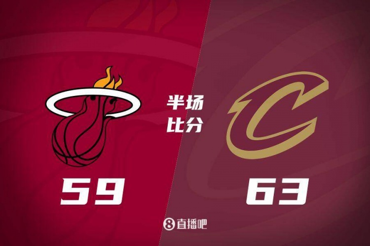 熱火發(fā)力打出13-0！半場落后騎士4分 阿德巴約16+5 米切爾13分