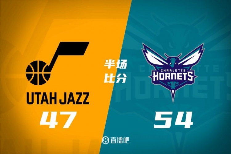 半場戰(zhàn)報(bào)-小橋14分 小喬治11分 黃蜂54-47領(lǐng)先爵士