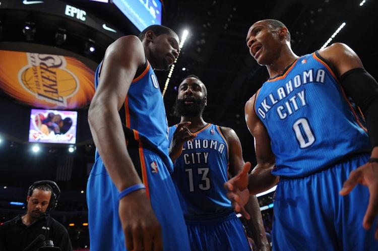 雷霆三少得分全部進入歷史前20！他們是NBA歷史最大的如果嗎？