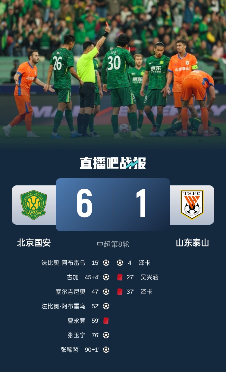 熱議國(guó)安6-1泰山：唐順齊揚(yáng)名立萬(wàn)，泰山盡力了，下場(chǎng)申花有福了